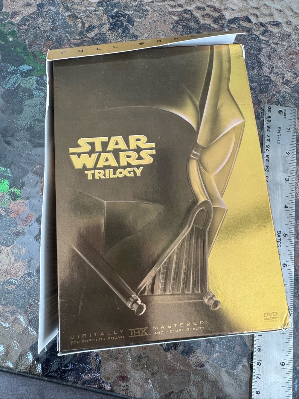 Star Wars Trilogy - Remastered DVD Gold Box Set Full Screen - Episodes IV V VI